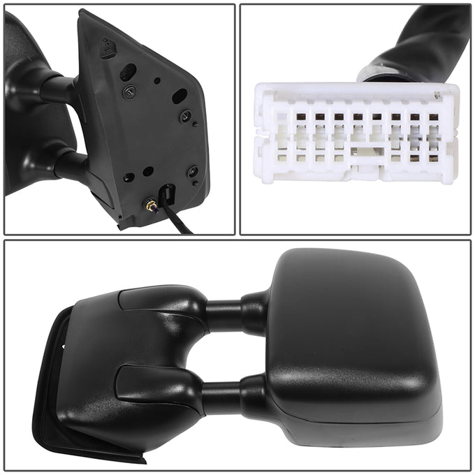Powered Left Side Mirror W/ Heated, Memory<br>08-15 Nissan Titan