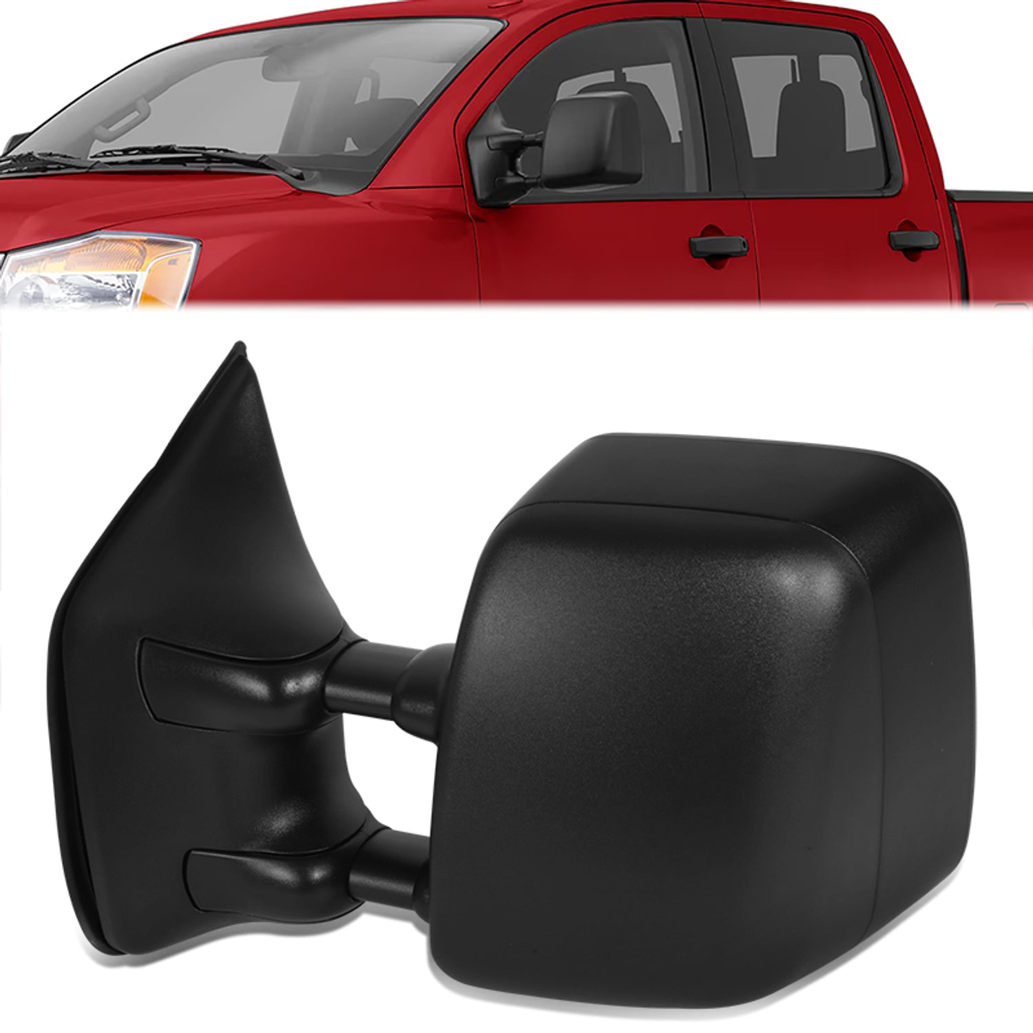 Powered Left Side Mirror W/ Heated, Memory<br>08-15 Nissan Titan