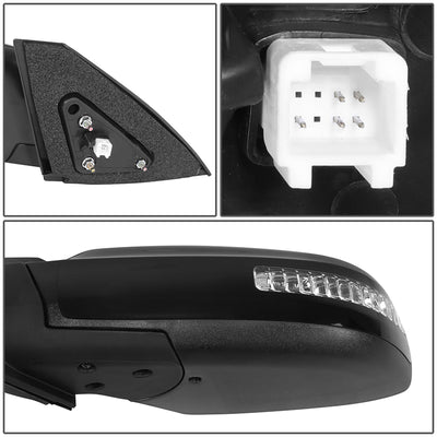 Powered Side View Mirrors <BR>10-12 Nissan Altima