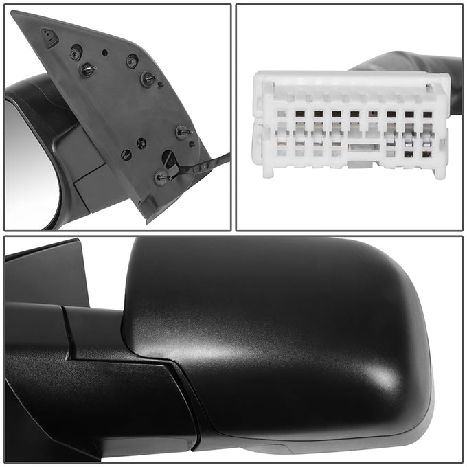 Factory Style Door Mirror (Driver Left) <BR>08-13 Nissan Titan