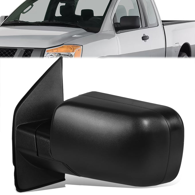 Factory Style Door Mirror (Driver Left) <BR>08-13 Nissan Titan