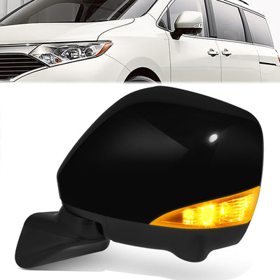 Powered Side View Mirrors With Heated, Signal, Memory <BR>11-14 Nissan Quest
