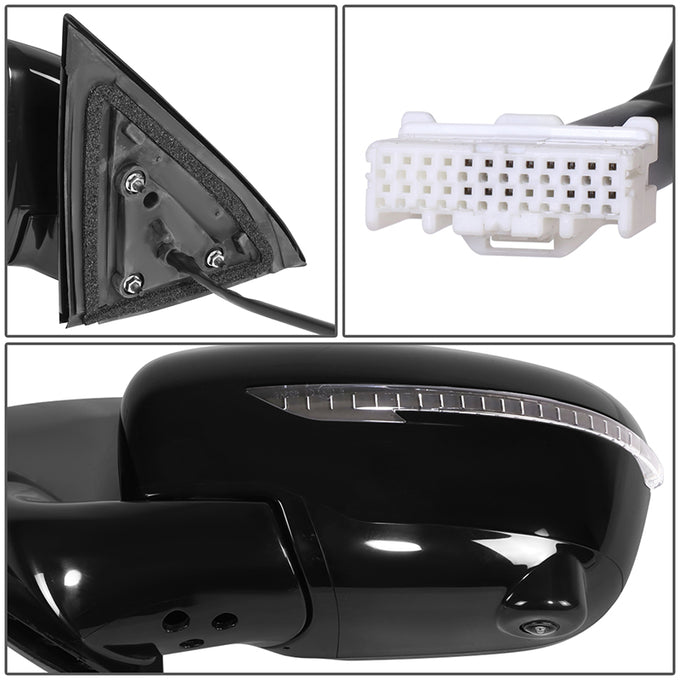 Powered Side View Mirrors With Heated <BR>2017 Nissan Pathfinder
