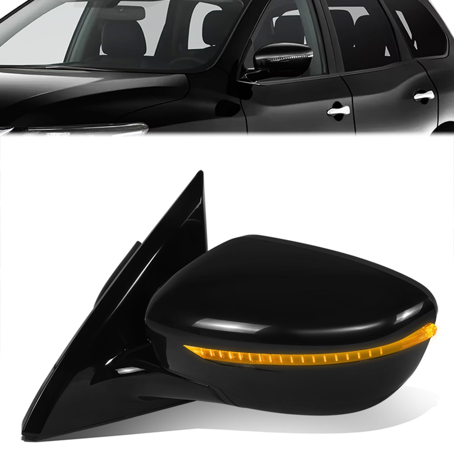 Powered Side View Mirrors <BR>18-20 Nissan Pathfinder