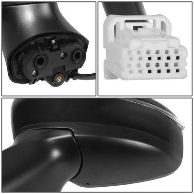 Powered Side View Mirrors <BR>20-24 Nissan Versa