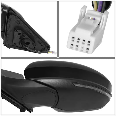 Powered Side View Mirrors <BR>20-21 Nissan Sentra
