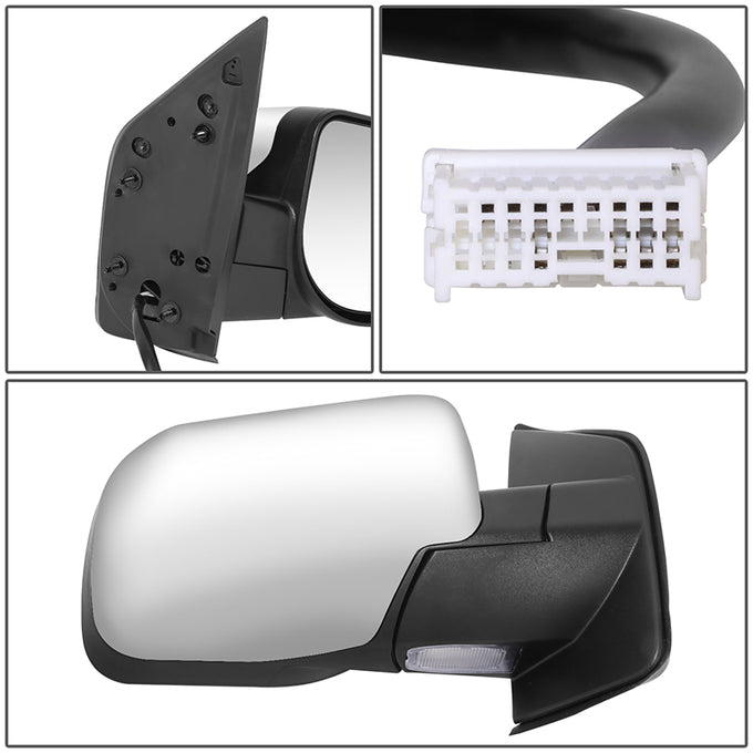 Factory Style Door Mirror (Passenger Right) <BR>04-05 Nissan Titan