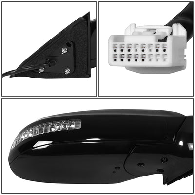 Powered Side View Mirrors <BR>09-15 Nissan Maxima