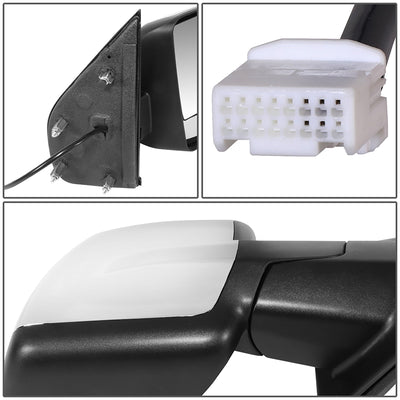 Powered Side View Mirrors <BR>12-21 Nissan NV1500, NV2500, NV3500