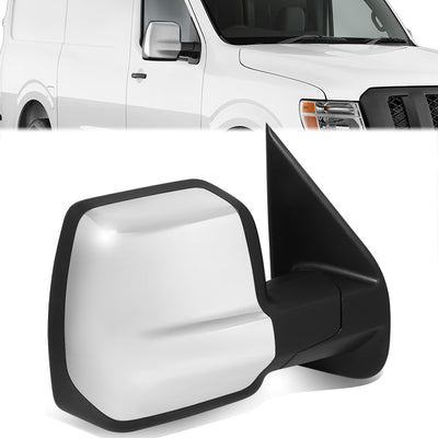 Powered Side View Mirrors <BR>12-21 Nissan NV1500, NV2500, NV3500