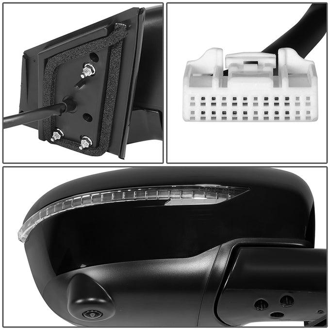 Powered Side View Mirrors <BR>15-16 Nissan Murano