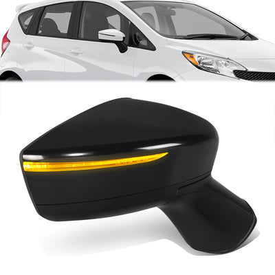 Powered Side View Mirrors , Signal <BR>15-19 Nissan Versa
