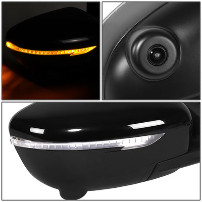 Powered Side View Mirrors With Heated, Signal <BR>14-16 Nissan Rogue