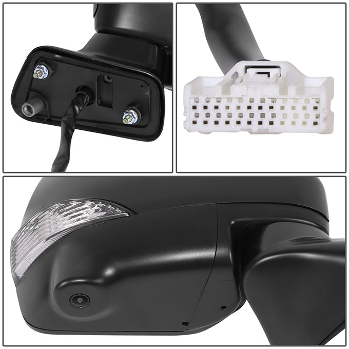 Powered Side View Mirrors With Heated, Signal, Memory <BR>11-14 Nissan Quest