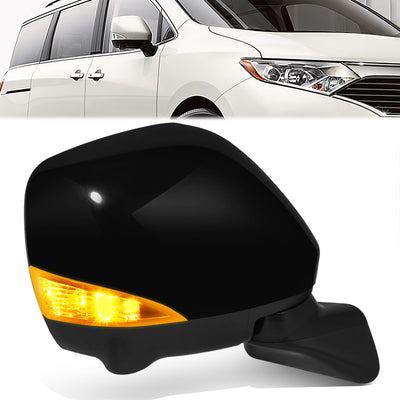 Powered Side View Mirrors With Heated, Signal, Memory <BR>11-14 Nissan Quest