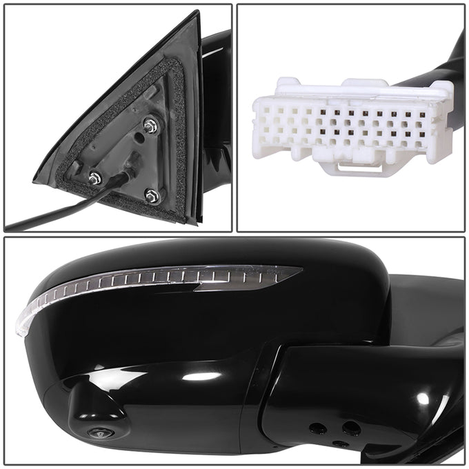 Powered Side View Mirrors With Heated <BR>2017 Nissan Pathfinder