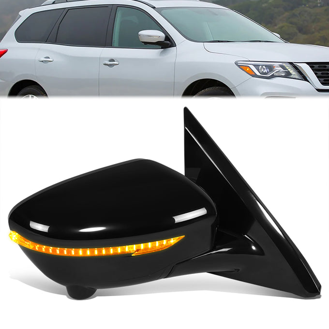 Powered Side View Mirrors With Heated <BR>2017 Nissan Pathfinder