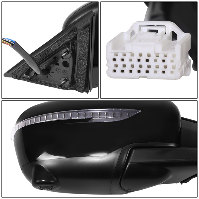 Factory Style Door Mirror (Passenger Right) <BR>17-20 Nissan Rogue