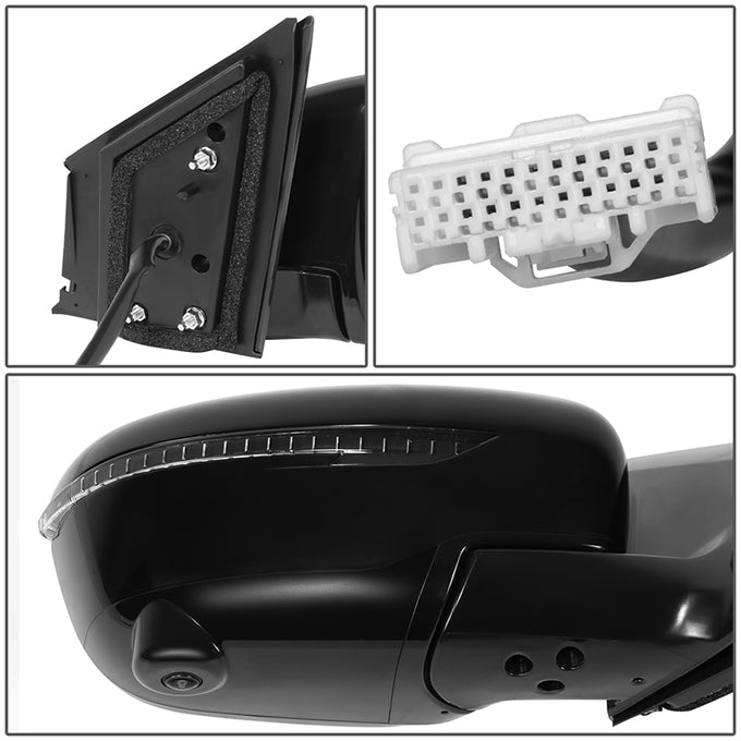 Powered Side View Mirrors <BR>15-16 Nissan Murano