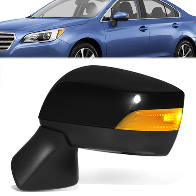Powered Side View Mirrors With Heated, Signal <BR>15-17 Subaru Legacy, Outback