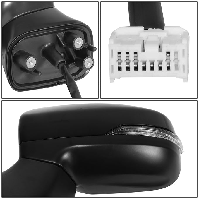 Powered Side View Mirrors With Heated, Signal <BR>18-19 Subaru Legacy, Outback