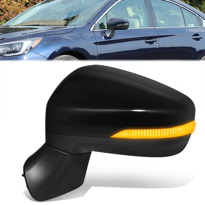 Powered Side View Mirrors With Heated, Signal <BR>18-19 Subaru Legacy, Outback