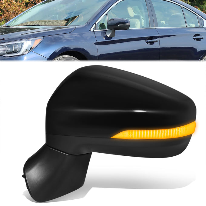 Powered Side View Mirrors With Heated, Signal <BR>18-19 Subaru Legacy, Outback