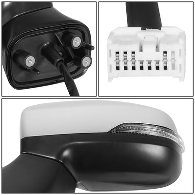 Powered Side View Mirrors With Heated, Signal <BR>18-19 Subaru Legacy, Outback
