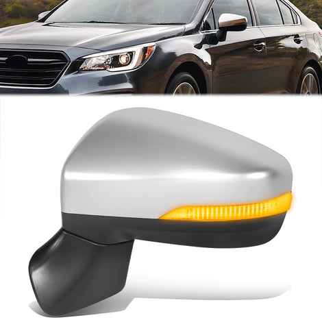 Powered Side View Mirrors With Heated, Signal <BR>18-19 Subaru Legacy, Outback