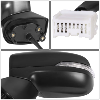 Powered Side View Mirrors With Heated, Signal <BR>17-23 Subaru Impreza
