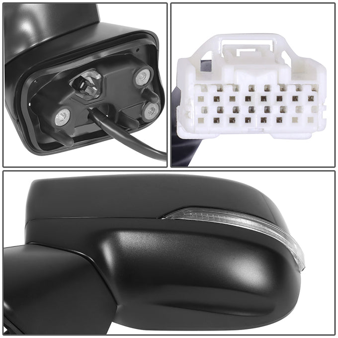 Powered Left Side Mirror W/ Heated, Signal<br>19-24 Subaru Forester