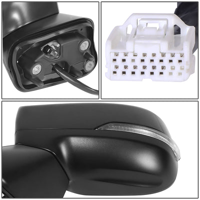 Powered Left Side Mirror W/ Heated, Signal, Blind Spot<br>19-24 Subaru Forester