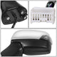 Powered Side View Mirrors With Heated, Signal <BR>15-17 Subaru Legacy, Outback