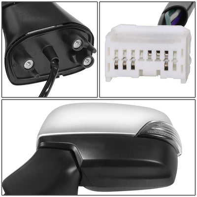 Powered Side View Mirrors With Heated, Signal <BR>15-17 Subaru Legacy, Outback