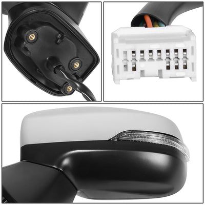 Powered Side View Mirrors With Heated, Signal <BR>17-23 Subaru Impreza