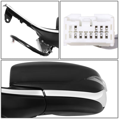 Powered Left Side Mirror W/ Heated, Signal<br>20-24 Subaru Legacy, Outback