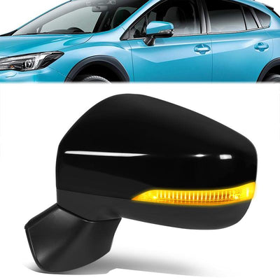 Powered Left Side Mirror W/Heated,Turn Signal <br> 18-23 Subaru Crosstrek