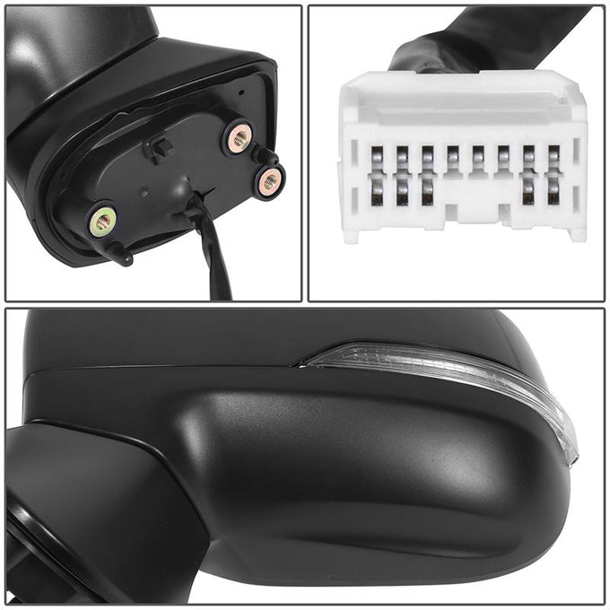 Powered Left Side Mirror W/Heated,Turn Signal <br> 18-23 Subaru Crosstrek