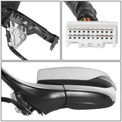 Powered Fold Left Side Mirror W/Heated, Signal, Memory<br>20-24 Subaru Legacy, Outback