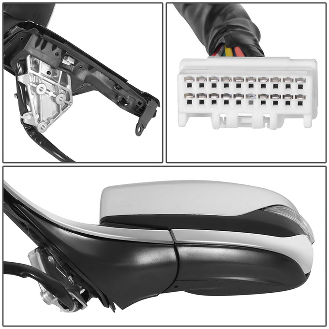 Powered Fold Left Side Mirror W/Heated, Signal, Memory<br>20-24 Subaru Legacy, Outback