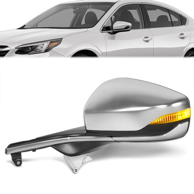 Powered Fold Left Side Mirror W/Heated, Signal, Memory<br>20-24 Subaru Legacy, Outback
