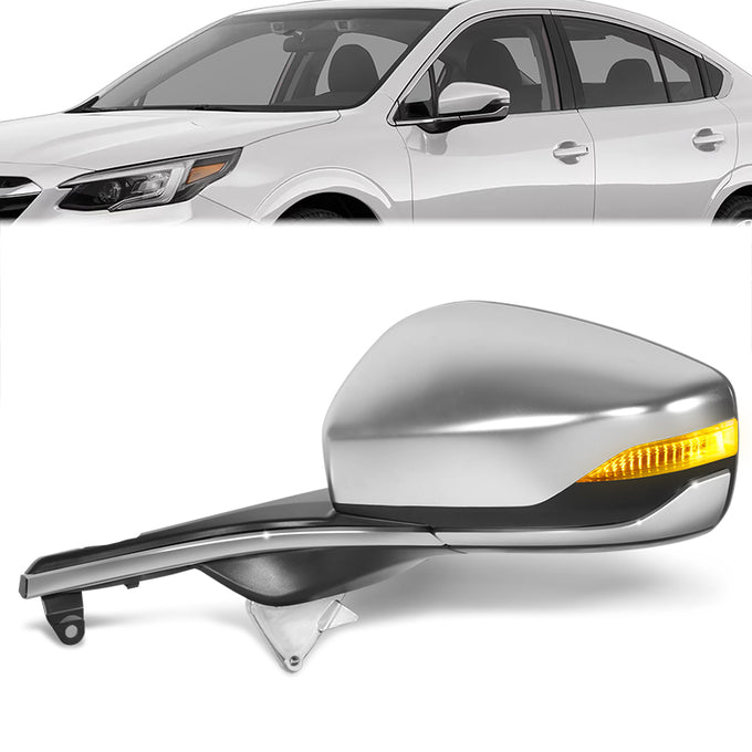 Powered Fold Left Side Mirror W/Heated, Signal, Memory<br>20-24 Subaru Legacy, Outback