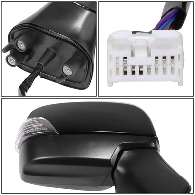 Powered Side View Mirrors With Heated, Signal <BR>15-17 Subaru Legacy, Outback