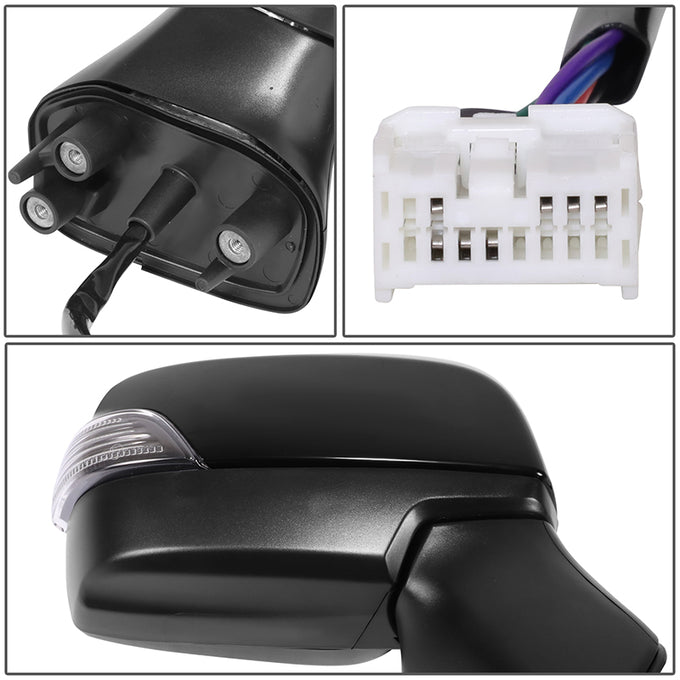Powered Side View Mirrors With Heated, Signal <BR>15-17 Subaru Legacy, Outback