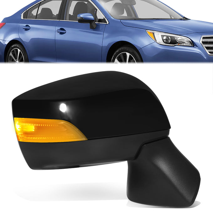 Powered Side View Mirrors With Heated, Signal <BR>15-17 Subaru Legacy, Outback