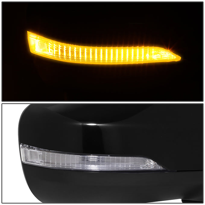Powered Side View Mirrors With Heated, Signal <BR>17-23 Subaru Impreza