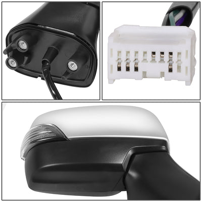 Powered Side View Mirrors With Heated, Signal <BR>15-17 Subaru Legacy, Outback