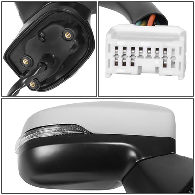 Powered Side View Mirrors With Heated, Signal <BR>17-23 Subaru Impreza