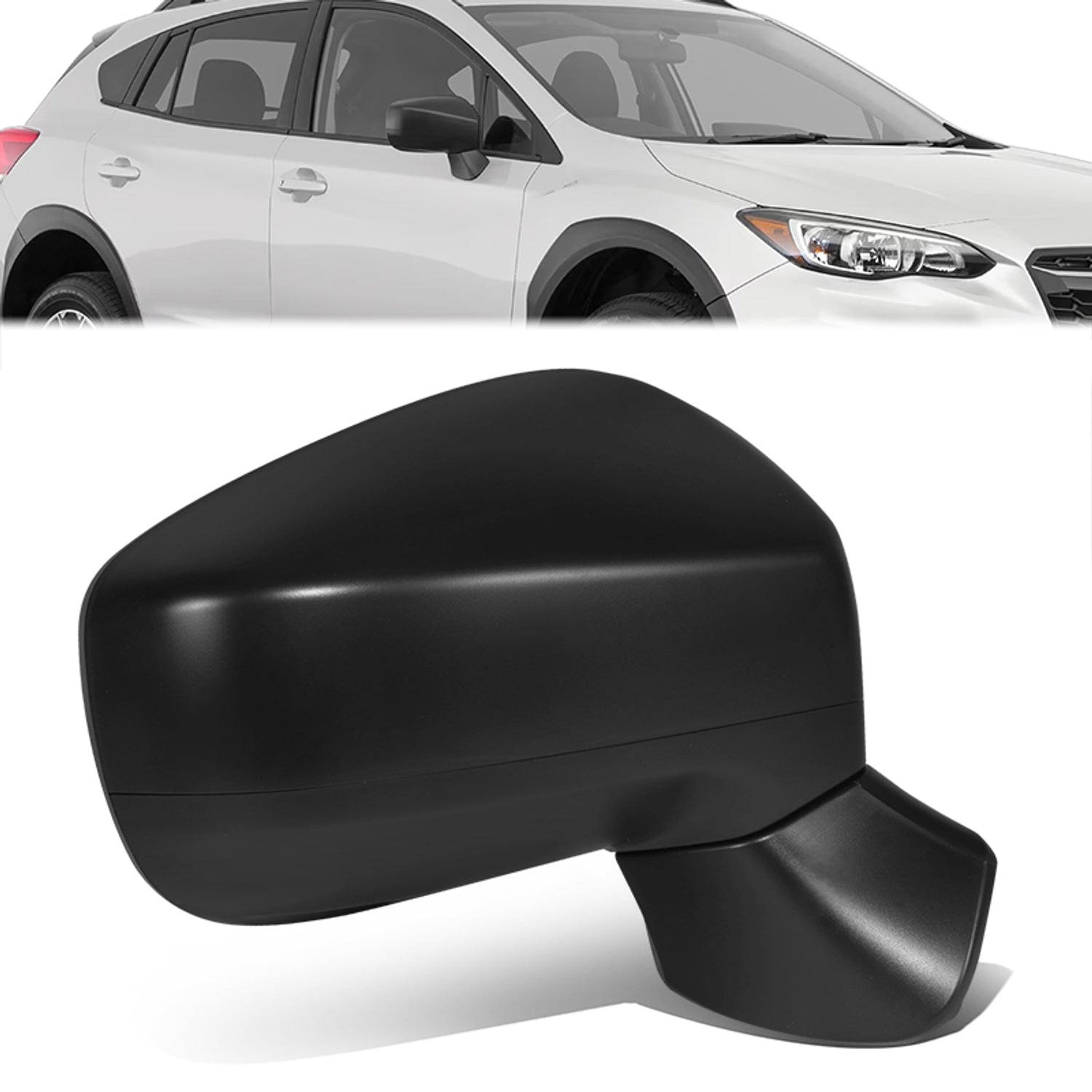 Factory Style Powered Right Side Mirror<br>18-23 Subaru Crosstrek