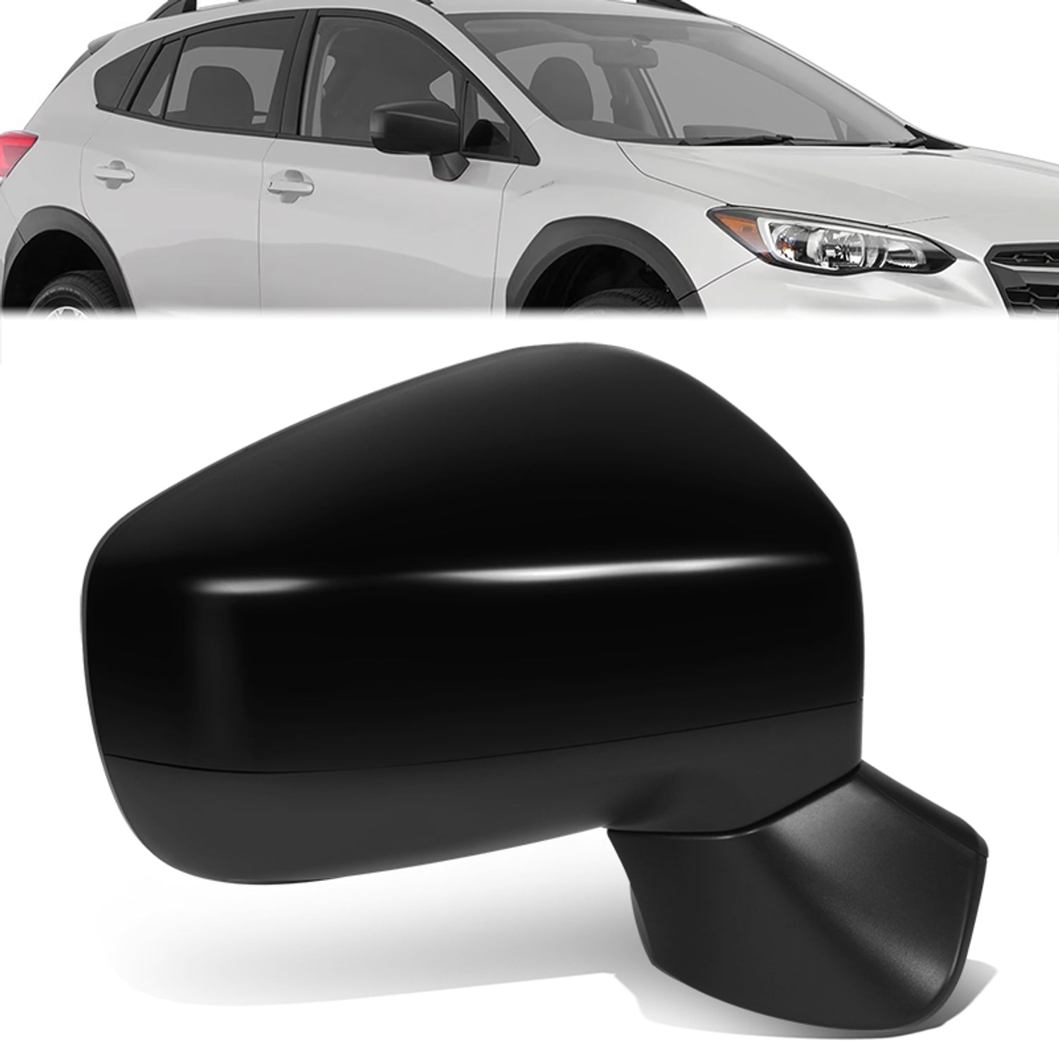 Powered Right Side Mirror W/ Heated Defroster<br>18-23 Subaru Crosstrek
